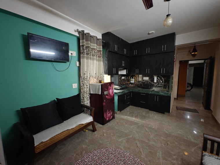 Kitchen, adore-happy-homes 2 Bedroom 478 Sq.Ft. Apartment In Sector 86 Faridabad 9109555