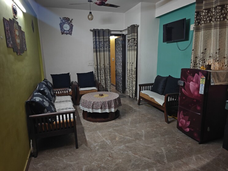 Living Room, adore-happy-homes 2 Bedroom 478 Sq.Ft. Apartment In Sector 86 Faridabad 9109555