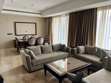 Living Room in 3 BHK Apartment at DLF Park Place, Sector 54 – for Rent