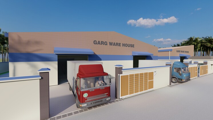 Exterior View, ram bagh Commercial Warehouse 30000 Sq.Ft. In Ram Bagh Agra 9109548