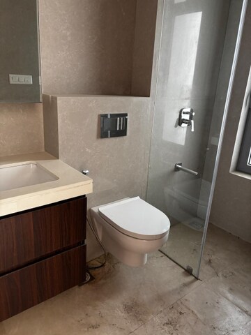 Bathroom in 2 BHK Apartment at Piramal Vaikunth, Balkum Pada – for Rent