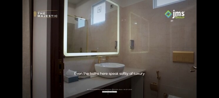Bathroom, jms-the-majestic 3 Bedroom 1611 Sq.Ft. Apartment In Manesar Sector 9 Gurgaon 9109624