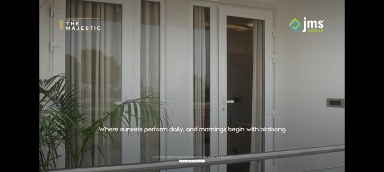 Balcony, jms-the-majestic 3 Bedroom 1611 Sq.Ft. Apartment In Manesar Sector 9 Gurgaon 9109624