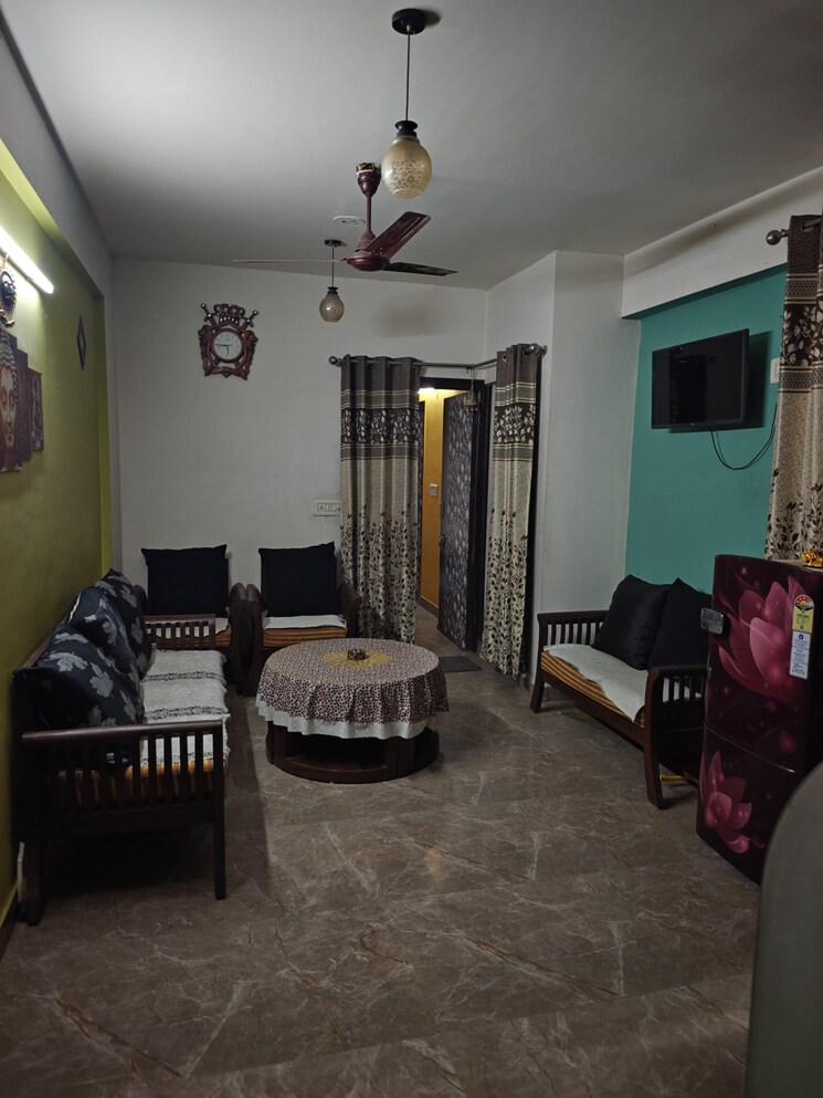 Living Room, adore-happy-homes 2 Bedroom 478 Sq.Ft. Apartment In Sector 86 Faridabad 9109588