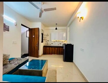 Living Room in 1 BHK Builder Floor at Freedom Fighters Enclave – for Rent