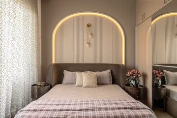 Kitchen in 4 BHK Apartment at DLF Park Place, Sector 54 – for Rent