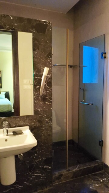 Bathroom in 4 BHK Builder Floor at Vasant Vihar – for Rent
