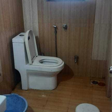 Bathroom in 2 BHK Builder Floor at SSD Group Sai Miracle, Rahatani – for Rent