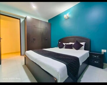 Bedroom in 2 BHK Builder Floor at Freedom Fighters Enclave – for Rent