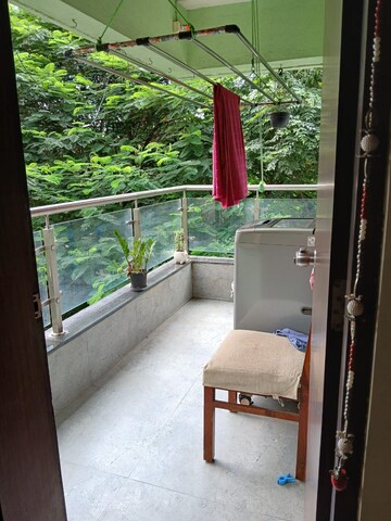 Balcony in 1 BHK Apartment at Koregaon Park Annexe – for Rent