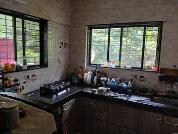 Kitchen in 1 BHK Apartment at Koregaon Park Annexe – for Rent