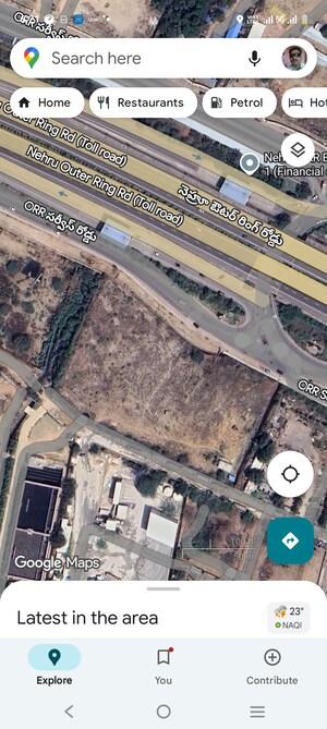  Land – Exterior View View at Kokapet - for Sale