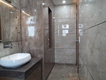 Bathroom in 3 BHK Apartment at Shivalik Colony – for Rent