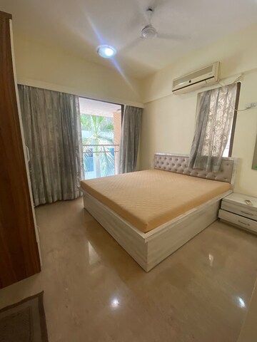 Living Room in 2 BHK Apartment at Casa Blanca Apartment Bandra, Bandra West – for Rent