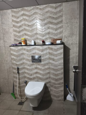 Bathroom in 3 BHK Apartment at Pashmina Waterfront, Old Madras Road – for Rent