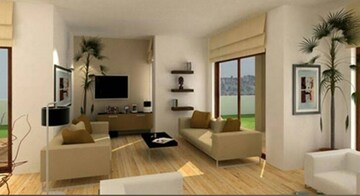 Living Room in 3 BHK Apartment at Honer Aquantis, Gopanpally – for Rent