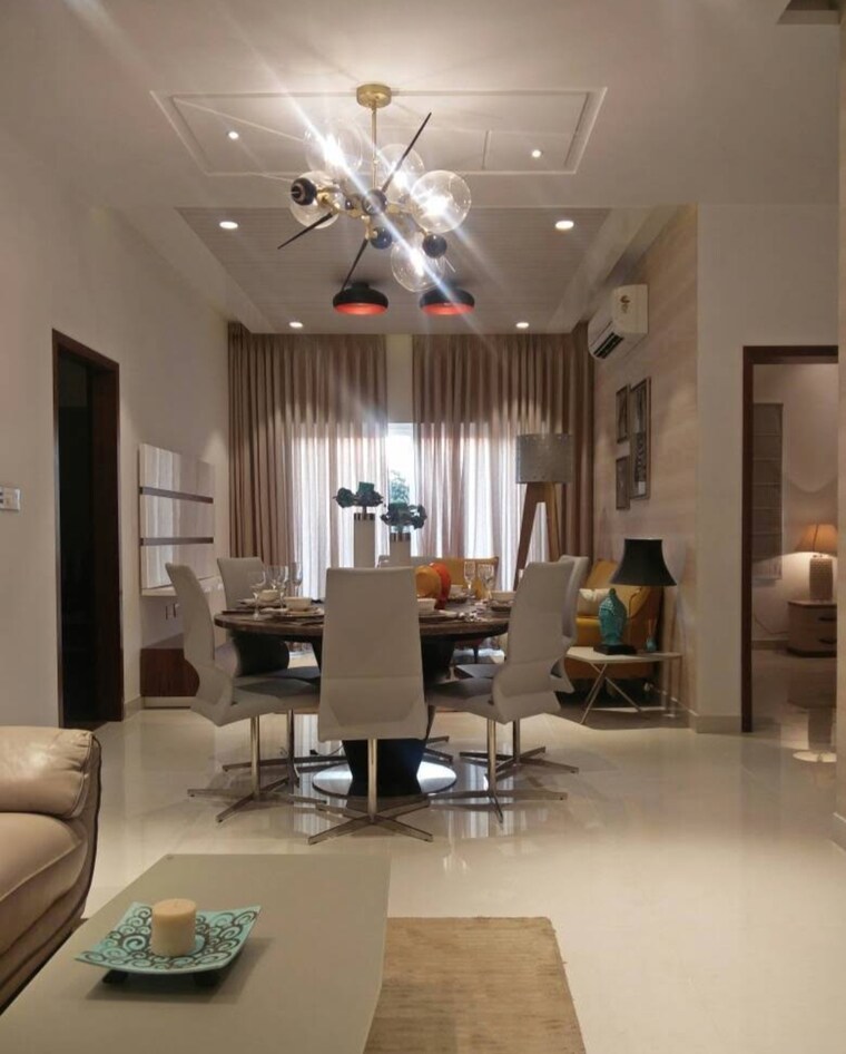 Living Room, honer-aquantis 3 Bedroom 1610 Sq.Ft. Apartment In Gopanpally Hyderabad 9109900