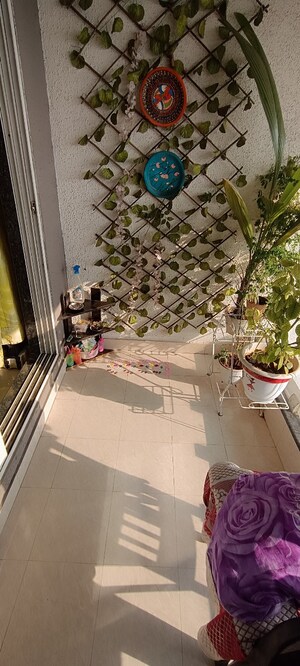 Balcony in 1 BHK Apartment at Sk Imperial Heights, Mira Road – for Sale