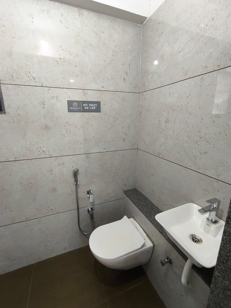 Bathroom, pal 3 Bedroom 1850 Sq.Ft. Apartment In Pal Surat 9109902