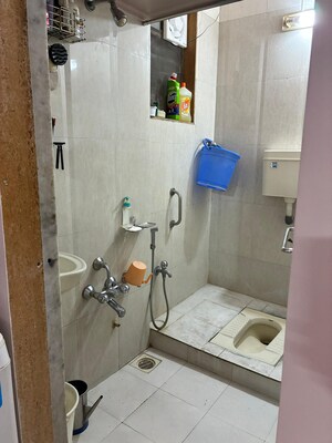 Bathroom in 1 BHK Apartment at Shree Laxmi Basera Apartments, Mazgaon – for Sale