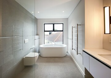 Attached Bathroom in 3 BHK Apartment at Godrej Vistas, Vikhroli East – for Sale