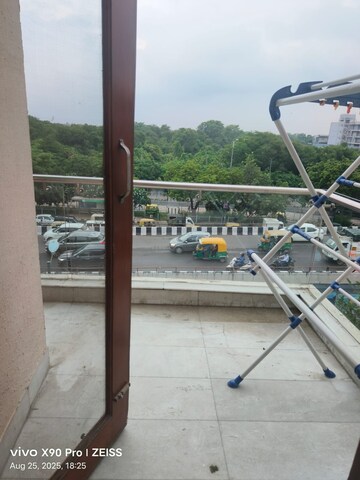 Balcony in 3 BHK Builder Floor at Greater Kailash ii – for Rent
