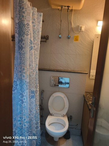 Bathroom in 3 BHK Builder Floor at Greater Kailash ii – for Rent
