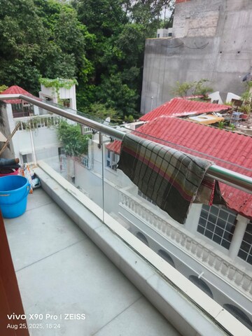 Balcony in 3 BHK Builder Floor at Greater Kailash ii – for Rent
