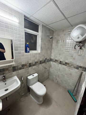 Bathroom in 2.5 BHK Apartment at Signature Global Park 4 and 5, Sohna Sector 36 – for Rent
