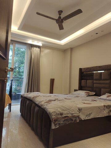 Staircase in 3 BHK Builder Floor at Greater Kailash I – for Sale