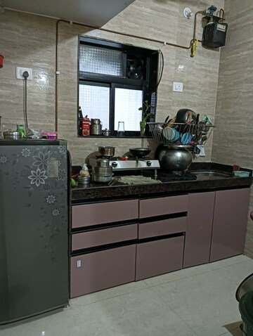 Kitchen in 1 RK Apartment at Sanpada – for Sale