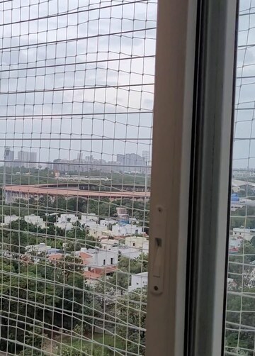 Balcony in 4 BHK Apartment at Hill Ridge Springs, Gachibowli – for Rent