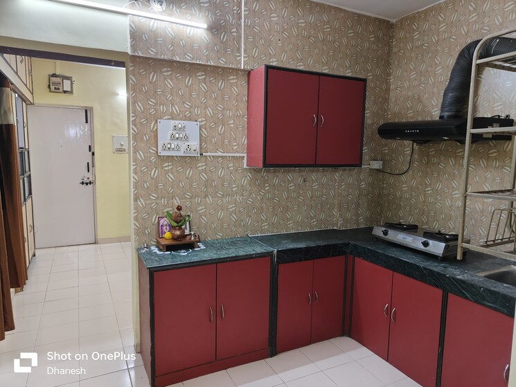 Kitchen, goel-ganga-kunj 2 Bedroom 750 Sq.Ft. Apartment In Vishrantwadi Pune 9110140