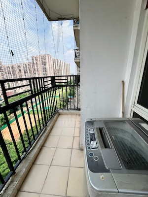 Balcony in 2.5 BHK Apartment at Panchsheel Wellington, Dundahera – for Sale