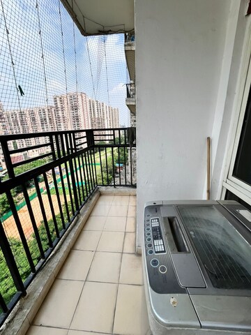 Balcony in 2.5 BHK Apartment at Panchsheel Wellington, Dundahera – for Sale
