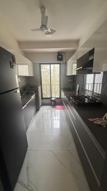 Kitchen in 2 BHK Apartment at Anusmera Residences, Chembur – for Rent
