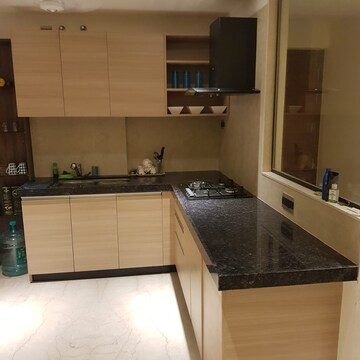 Kitchen in 1 BHK Apartment at Omkar Vive, Kurla – for Rent