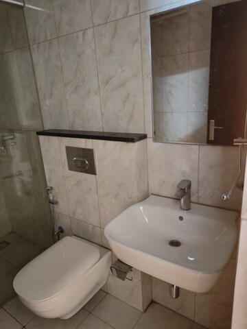 Bathroom in 3 BHK Apartment at Bollineni Bion, Kothaguda – for Rent