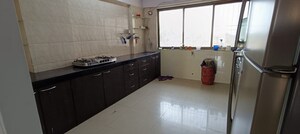Kitchen in 3 BHK Apartment at Crystal Isle Apartment, Goregaon East – for Sale