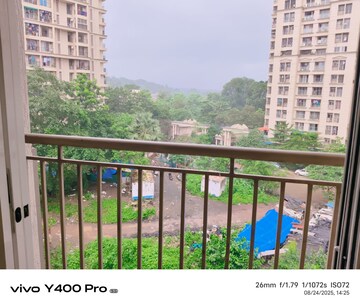 Balcony in 1 BHK Apartment at Metropolis Aquaris Phase 1, Kasarvadavali – for Sale