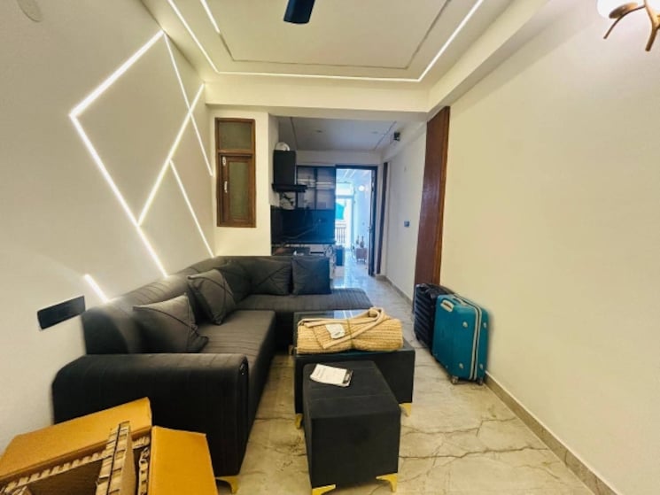 Living Room, freedom fighters enclave 2 Bedroom 950 Sq.Ft. Apartment In Freedom Fighters Enclave Delhi 9110265