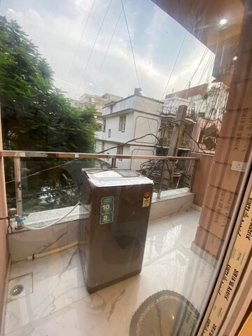 Balcony in 2 BHK Apartment at Freedom Fighters Enclave – for Rent