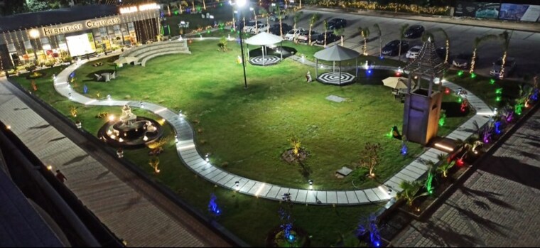 Garden, hermitage-centralis 3 Bedroom 1700 Sq.Ft. Apartment In Vip Road Zirakpur 9110307