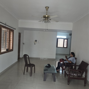 Living Room in 3 BHK Apartment at Patels Golf Links, Yapral – for Sale