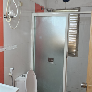 Attached Bathroom in 3 BHK Apartment at Patels Golf Links, Yapral – for Sale