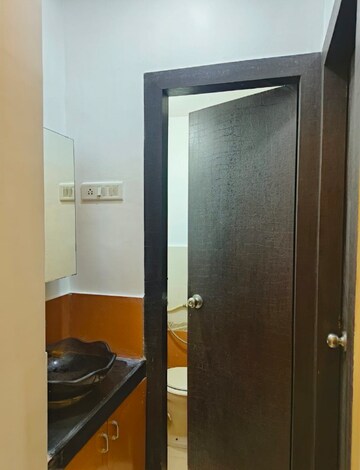 Bathroom in 1 BHK Apartment at Samarth Nagar, Wadgaon Sheri – for Rent