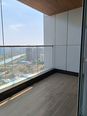 Balcony in 3.5 BHK Apartment at Adani Atelier Greens, Koregaon Park – for Sale
