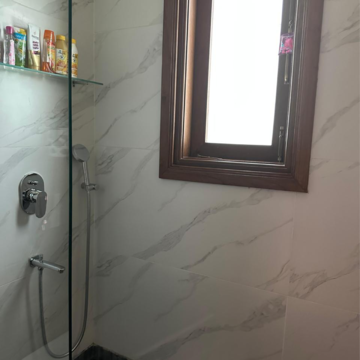 Bathroom in 2 BHK Builder Floor at Malviya Nagar – for Rent
