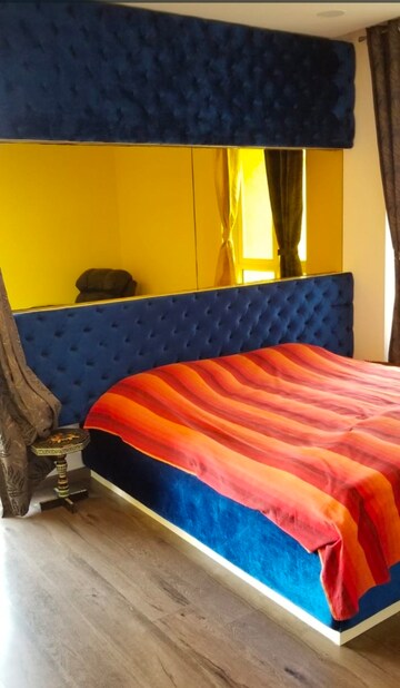 Master Bedroom in 3 BHK Penthouse at Goel Ganga Platino, Kharadi – for Rent