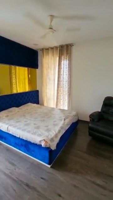 Master Bedroom in 3 BHK Penthouse at Goel Ganga Platino, Kharadi – for Rent